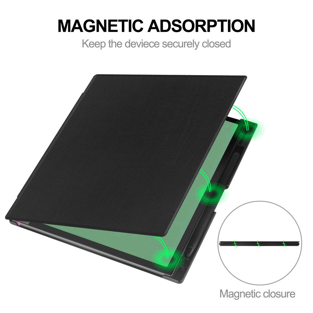 Étui pour tablette Boox Note Air3 C / Air3 B/W 10,3" (2023) - Housse magnétique fine et légère avec mise en veille/réveil automatiques