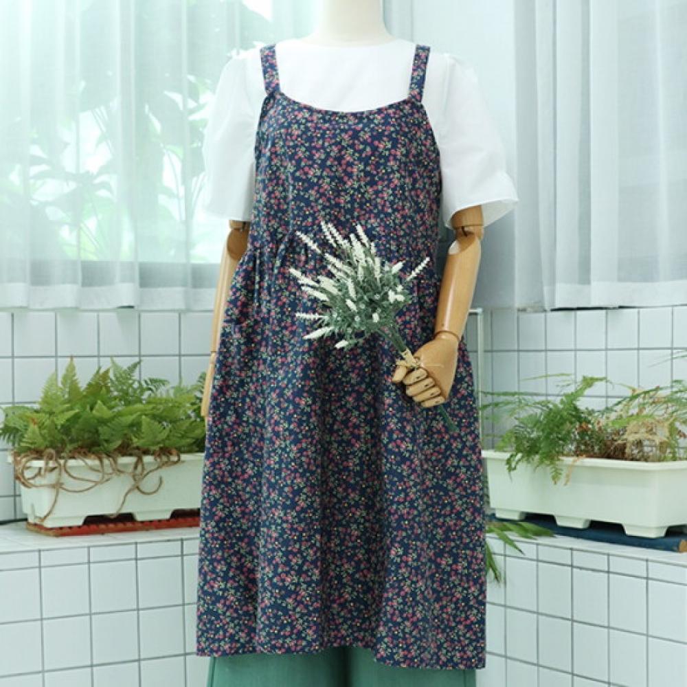Shop DomeStic Women S Flower floriSt Apron Apron Ena Wap 0960 Blue