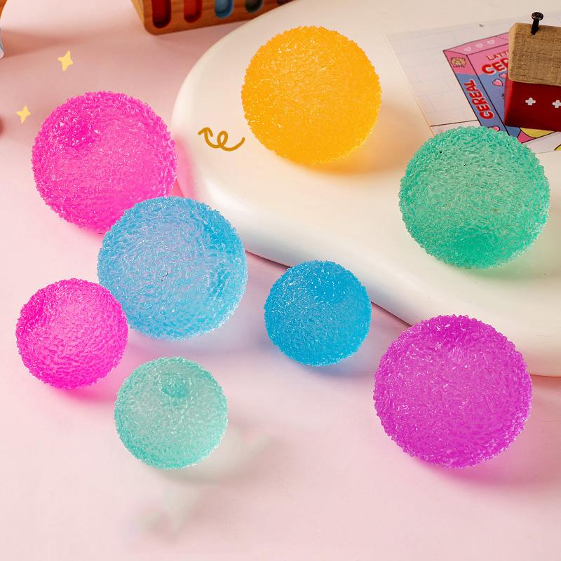 4 Colors Venting Balls Squishy Fidget Toy Slow Rebound Anxiety Relief Soft Sensory Squeeze Toys for Adults Kids Birthday Gifts