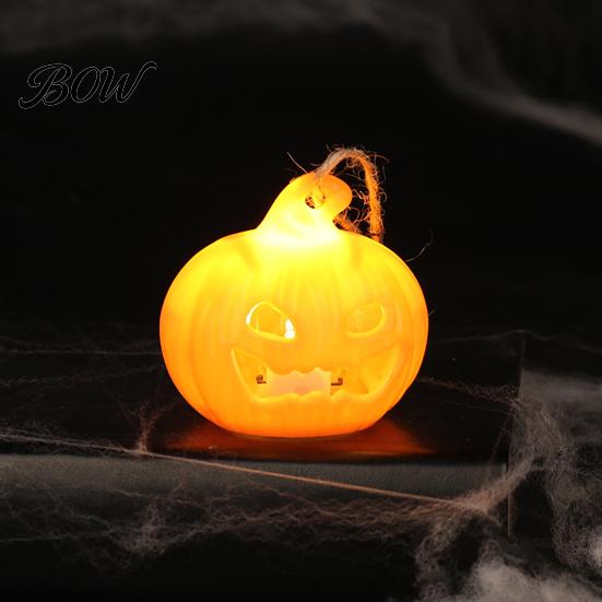 Decorative LED Light for Parties Halloween Witch Hat Pumpkin Lamp, Bat Skull Hollow Night Creative Home Decor Party, Spooky Tabletop Haunted
