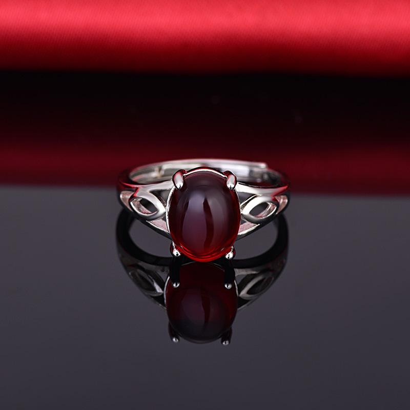 Lindon Classic Copper Alloy Zirkonový prsten Dámské šperky Svatební slib Party dárek