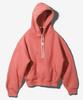 Symbol Over Fit Double Jersey Hoodie - Red