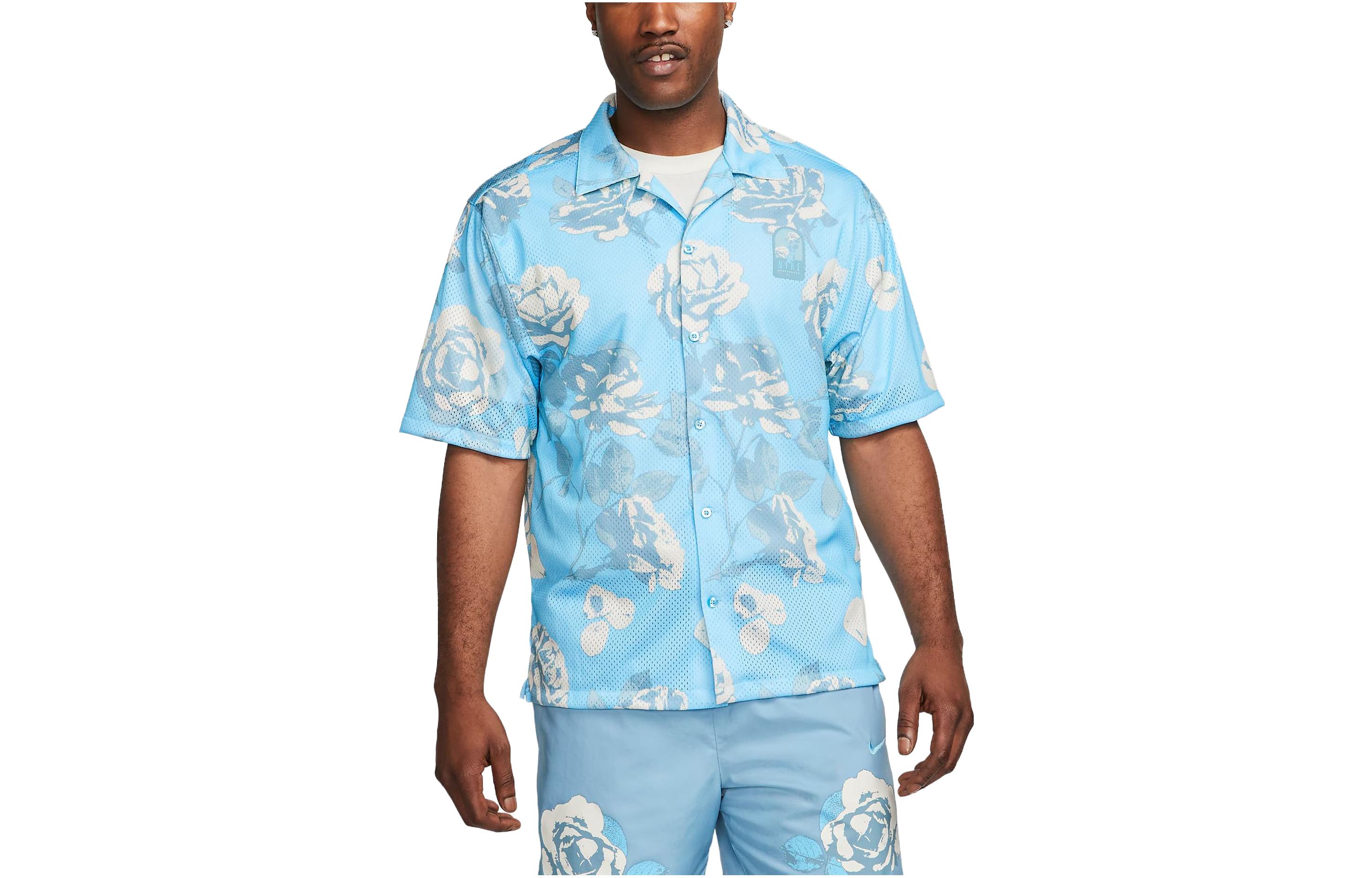 Nike Shirts Men s Blue Suit Collar Moderate Other FJ1650-499 M