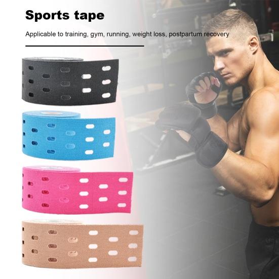 

Кинезиологическая лента для груди, живота, рук, талии, плеч, коленей, эластичная хлопковая спортивная лента, клейкая спортивная лента медицинского класса, для облегчения мышечной боли