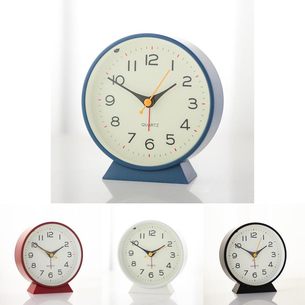 Modern Minimalist Childrens Table Clock With Night Light And Silent Alarm For Bedroom Decor