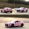 Dárky pro dívky Růžová série Volkswagen Beetle Bentley McLaren Lamborghini Maserati Benz AMG Nissan GTR Odlitky a Hračková vozidla 1:Model slitiny 36
