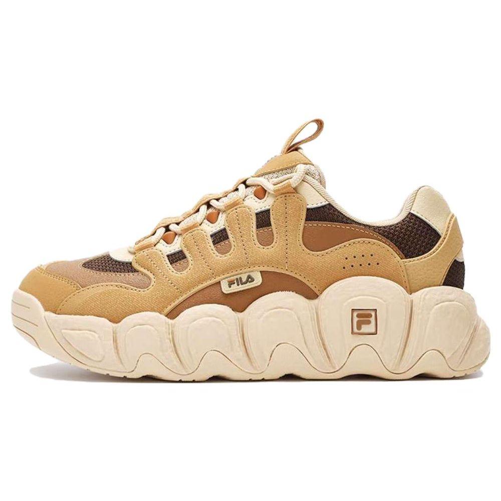 Fila Croissant Comfortable Simple Shock Absorption Low Top Dad Shoes Men Sneaker Honey-Yellow F12M342103FHC