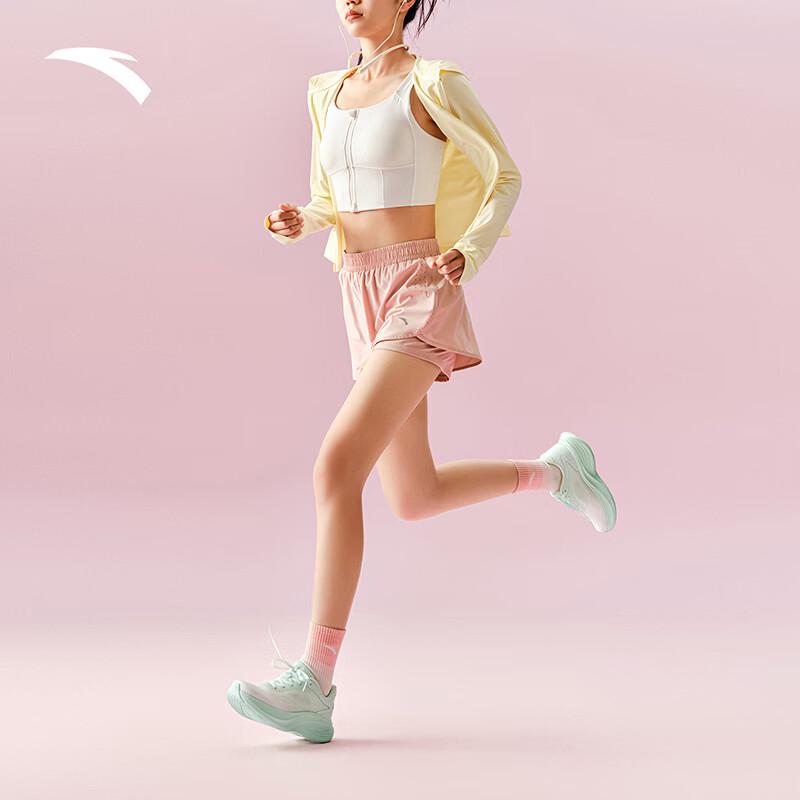 ANTA Leaf Thick Sole Cushioned Women's Running Shoes