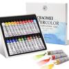 Paul Rubens Watercolor Paint Set, 24 Vibrant Colors, 12ml/0.4 Fl Oz Tubes, Great Value, Watercolor Art Supplies for Adults, Artists, Beginners, and Ac