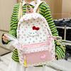 Schoolbag Schoolbag Girl Ins Cute Backpack Bag for Junior High School Students Large Capacity High Value Versatile KT Cat Backpack