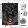 5D DIY Chinese Dragon Cross Stitch Rhinestones Diamond Drawing Embroidery Mosaic Home Decor