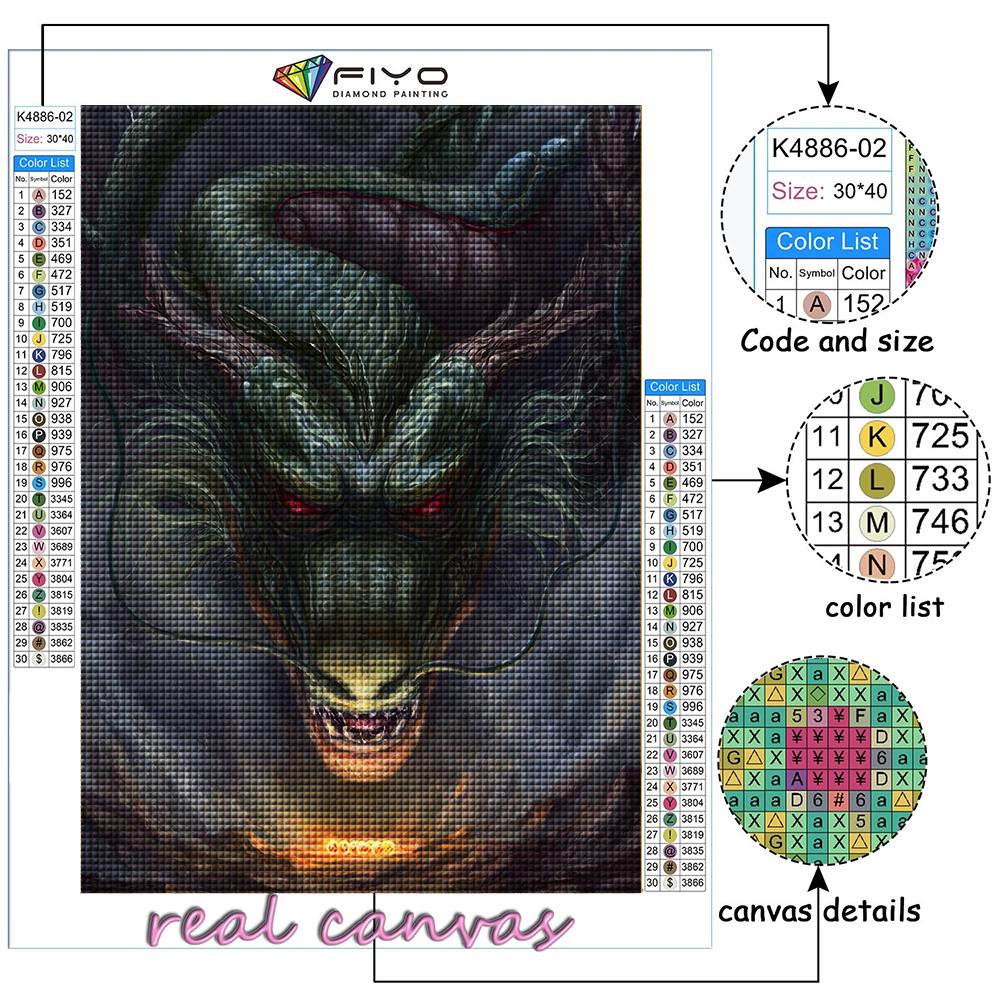 5D DIY Chinese Dragon Cross Stitch Rhinestones Diamond Drawing Embroidery Mosaic Home Decor