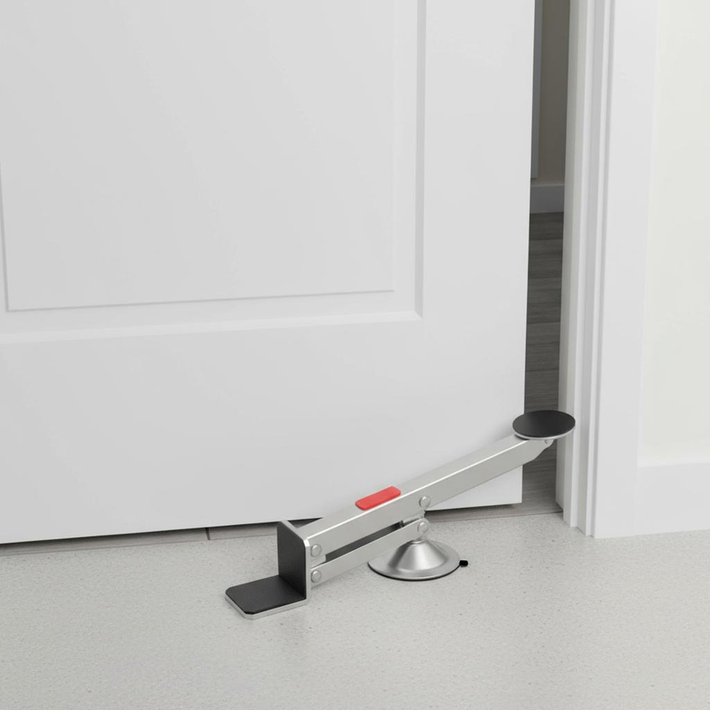 Metal Swivel Lift Tools Multifunctional Wooden Door Installation Tool 360° Rotating Door Panel Elevator Home Decoration Gadgets