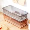 Portable Spoon Fork Tray Cutlery Storage Box Tableware Organizer Cosmetic Make-up Brush Holder