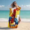 Personalized "Spider-Man: Spider-Verse" Beach Towel Microfiber Beach Towel Thin Absorbent for Beach Swimming Yoga Bath Sports. 0910240