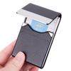 Portable Pu Leather Business Card Holder Available In Multiple Colors Suitable For Both Men And Women