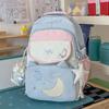 Schoolbag Cute Polka Dot Junior High School Schoolbag Female Large Capacity High School Student Backpack Small Fresh Girl High Value Backpack