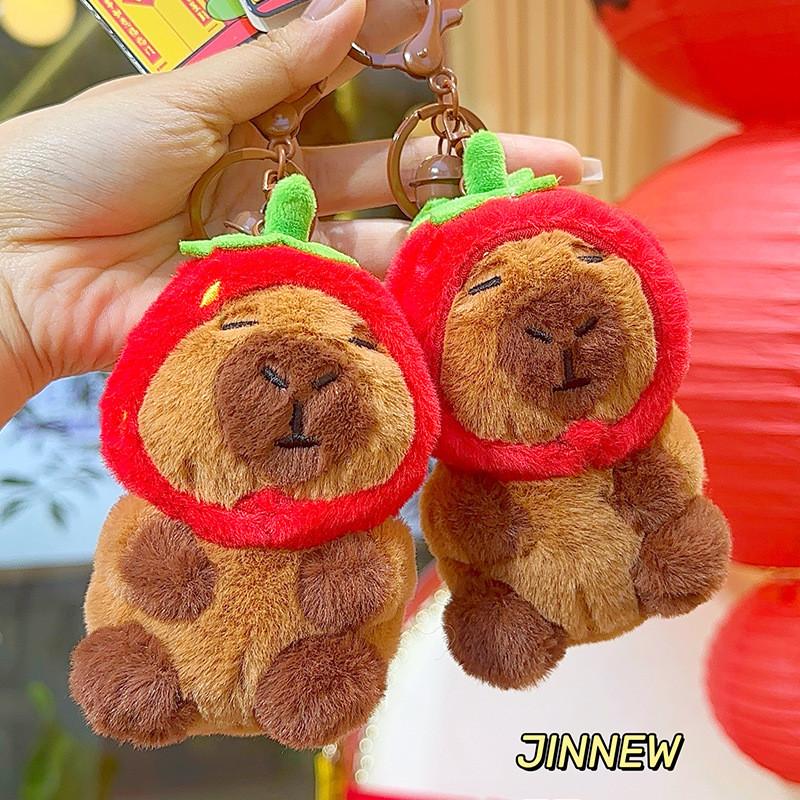 Joyful Lion Dance God Of Wealth Capybara Plush Pendant With Hanging For Year New