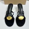 Sandali Moderni da Donna di Lusso Tacchi Alti Marca Cinghie Incrociate Stiletto Estate Festa Serale Matrimonio Mules da Donna