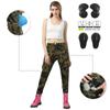 Motorradjeans weiblicher Fahrer Mehrzweck-Cargo atmungsaktive Camouflage-Hose Motorrad-Schutzhose Reithose
