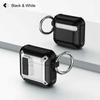 Thickened Anti-fall Contrast Color With Actively Switch Case For AirPods 1 2 3 4 Pro Pro2 With Round Buckle Soft Earphone Cover