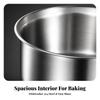 Stainless Steel Mixing Bowl Rust-Resistant Deep Safe for Bakers