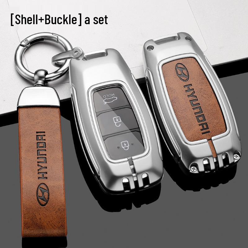 

Совместимый чехол для ключа для 2022 Hyundai Elantra, 2021 Sonata, ix35, Festa, ix25, Santa Fe