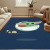 1 alfombra de área de Star Wars, para dormitorio y sala de juegos, duradera, resistente a las manchas y fácil de limpiar, para sala de estar