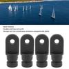 4 Pcs Bimini Top Fitting Nylon Eye End Top Bimini Top Hardware Cover   for Marine Boat