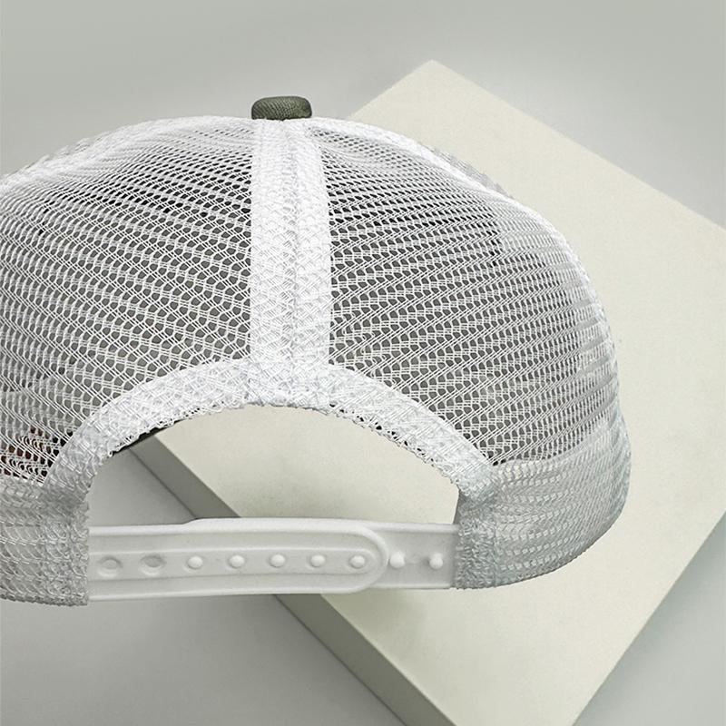 Neu Männer Frauen Farbblock Stickerei Cartoon Marine Tiere Baseball Hüte Persönliche Atmungsaktive Trucker Cap Mesh