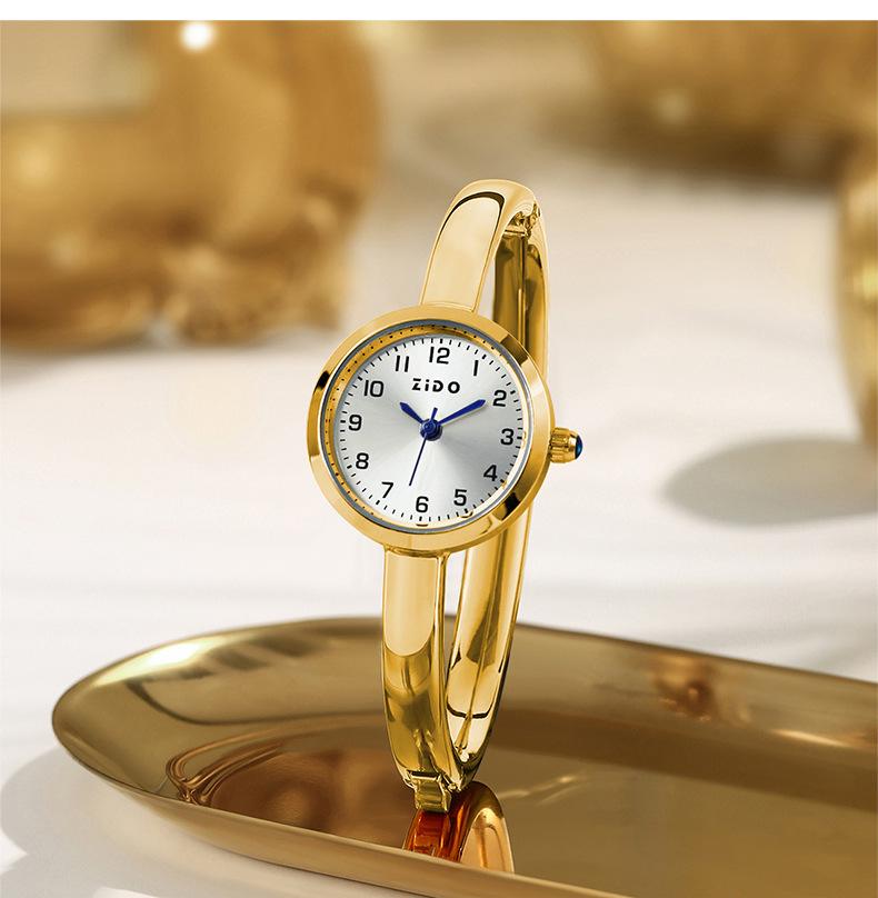 Bracelet Watch Small Dial Women S Watch Light Luxury Niche Sense Diamond Scale Oval Women S Watch naked watch