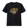 Vintage Retro Psychedelic Ufo Peace Dove Print Casual T Shirt Vintage Fashion Stylish Top For Everyday Wear Graphic