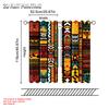2pc,Window Curtains Cultures Geometrical Durable 100% Polyester Fabric,Without Electricity Spring Party & Holiday Decor Use for