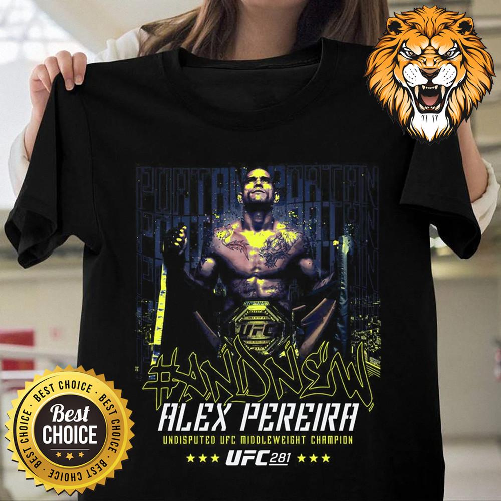 Алекс Перейра Футболка Чемпиона UFC 281 5AK355 XL