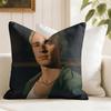 DDrew SStarkey Actor Cushion Cover Eco Linen Pillow Case DoubleSided Print Breathable Durable Zipper Home Decor Gift