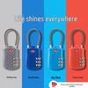 3-Digit TSA Approved Padlock for Luggage, Backpack, Drawer, and Storage