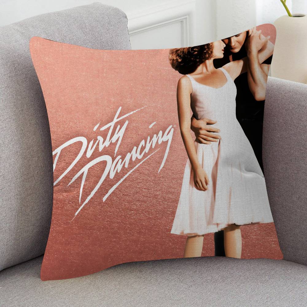 Movie Dirty Dancing Cute Cartoon Twodimensional Pillowcase Bedroom Sofa Cushion Cover Nap Pillow Cover