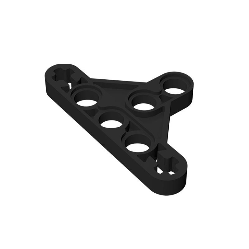 Porco Arco-Íris MOC 99773 2905 Braço Triângulo de Alta Tecnologia Tipo Fino II para Peças de Blocos de Construção Marca Clássica Brinquedos de Tecnologia DIY para Crianças