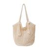 Knitted Bag Handmade Bag Crocheted Tote Bag Tassel Shoulder Bag Handbag Knitted Bag Early Spring
