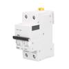 Circuit Breaker 2P Low Voltage 6000A Breaking Capacity DIN Rail Mount 63A AC 400V