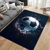 Exploding Soccer Ball Design Suitable As a Non-slip Mat for the Living Room or Bedroom Sofa