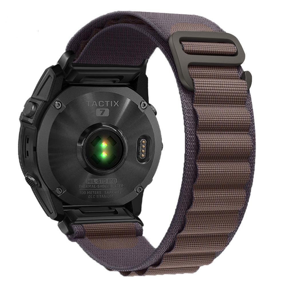 Cinturino in Nylon a sgancio rapido 20 22mm 26mm per Garmin Fenix7S 7X 7Pro Fenix 6X 6 5X 5Plus Tactix7 Forerunner 965 955 Enduro 2