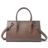 Fashion Cowhide Bag Light Luxury Large Capacity Retro Shoulder Messenger Commuter Leather Handbag Women