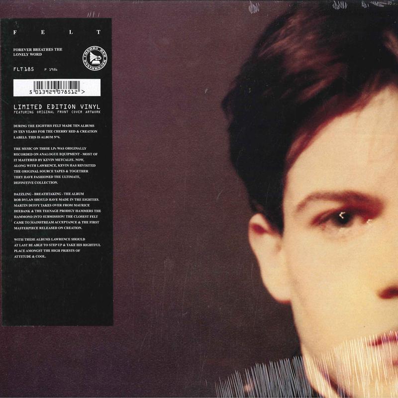 LP Record FELT - Forever Breathes The Lonely Word FLT185 Cherry Red 2018 UK Rock