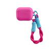 Simple solid color one-piece suitable for AirPods 1 generation protective case, second generation 1 generation pro1 apple bluetooth headset soft case