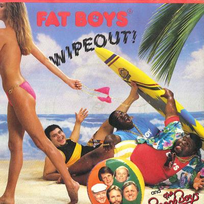 7inch Record FAT BOYS  BEACH BOYS  Wipeout  Crushin URB5 URBAN 1987 UK Rap  HipHopRB Used