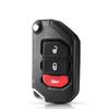 2 / 3 / 4 Buttons Flip Folding Remote Car Key Shell Case For Jeep Wrangler Gladiator   Auto Smart Keys Fob