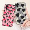 Case For Xiaomi Redmi A1+ A2+ A1 A2 A3 A3X A3 Pro Funda Redmi A5 A4 With Heart Bowknot Floral Flower Motif Cover Soft Silicone