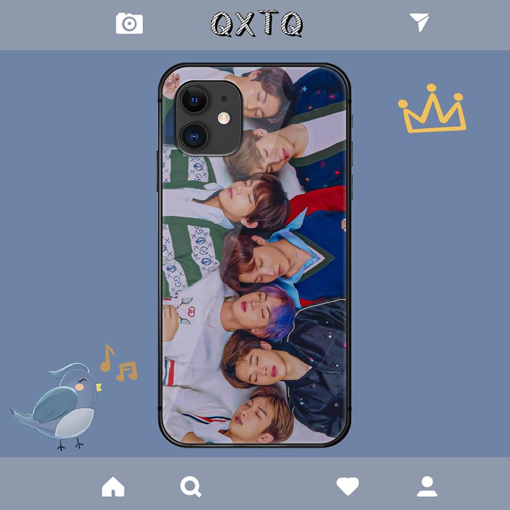 Kpop Moda Erkek Grubu Saçakları Tans Kılıfı iPhone Samsung Galaxy Redmi Note S 17 16 15 14 13 20 24 25 54 Pro Max Ultra Fe Temperli Cam Kapak