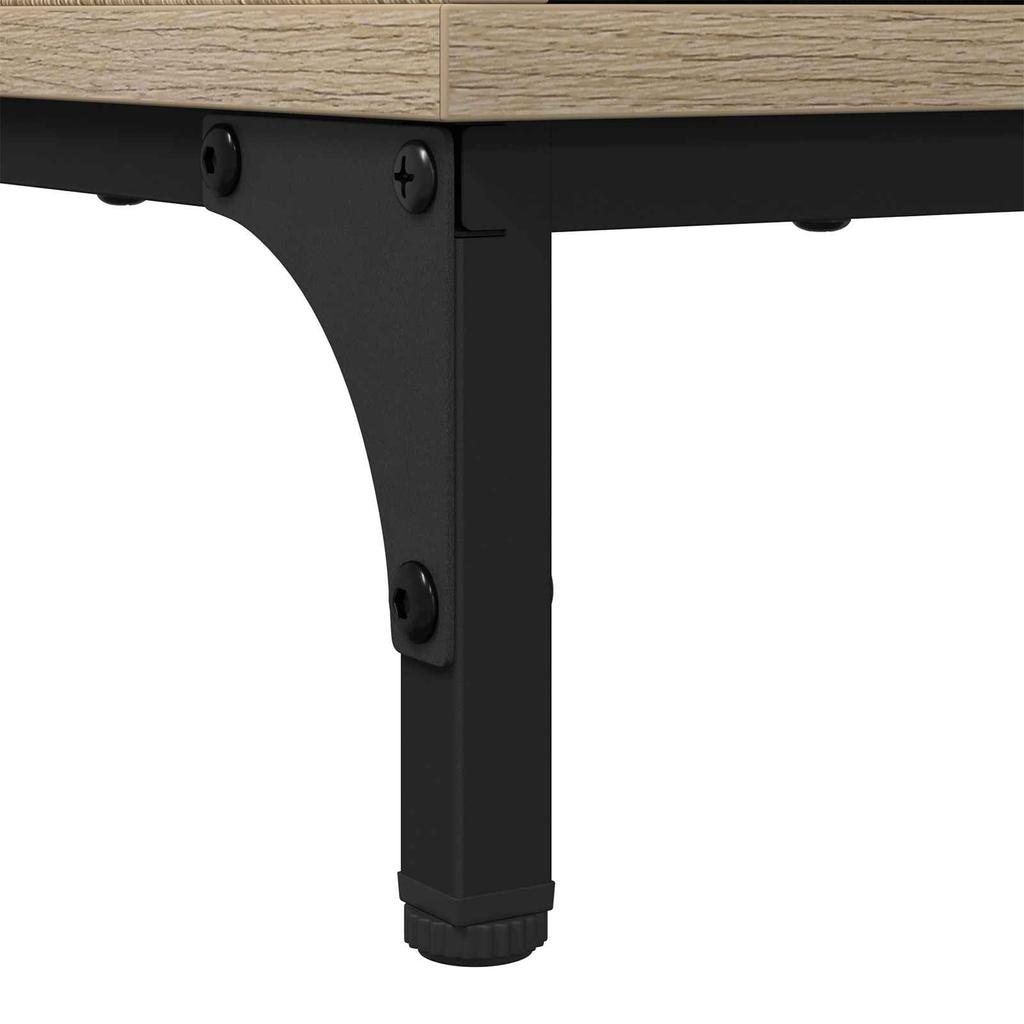 Washbasin Cabinet with Door Sonoma Oak 60.5 x 33.5 x 61 cm
